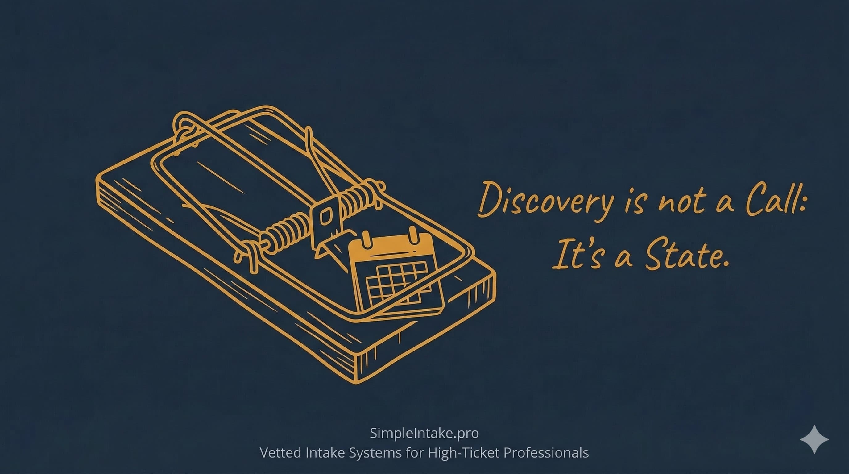 Discovery Is Not a Call. It's a State.